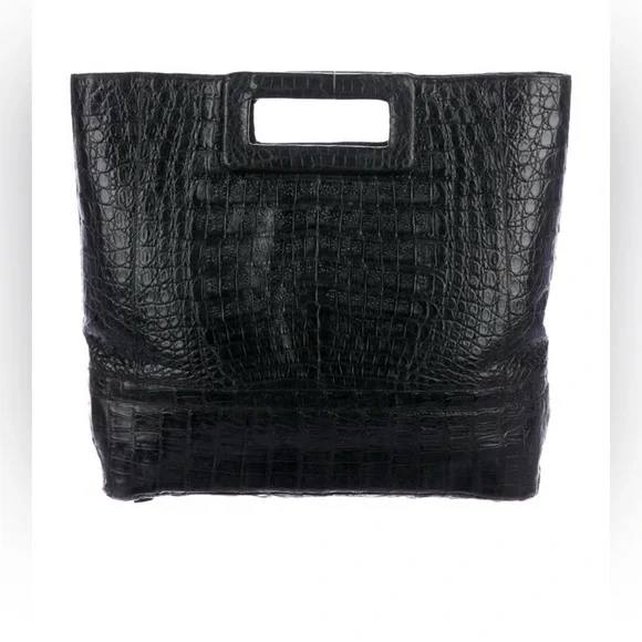 Rare Nancy Gonzalez Genuine Crocodile Vintage Tote 🐊 - Picture 2 of 4